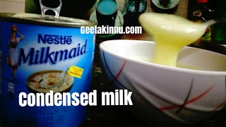 Homemade condensed milkeasy and quick recipehindi recipe [upl. by Naugal]