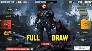 Buying Mythic Ghost Full Draw amp Maxing It Out Wars Paragon Mythic Drop  COD Mobile  Season 7 [upl. by Drapehs]