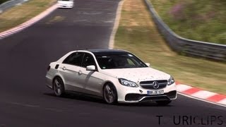 2014 MercedesBenz E63 AMG 4Matic on the Nürburgring Nordschleife [upl. by Mazur262]