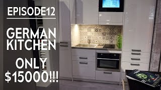 🎥12 Modern German kitchen from Bauformat Only 15000 [upl. by Dickman998]