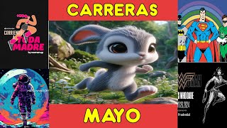 CALENDARIO CARRERAS CDMX MAYO JUNIO 2024 [upl. by Oralle696]