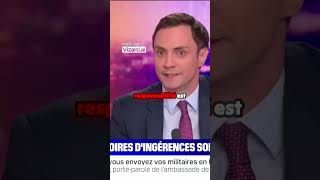 Accusations dingérence russe  Quelle preuve   Interview avec le porteparole de lambassade de R [upl. by Ecenahs442]