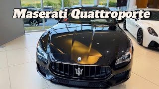 2024 Maserati Quattroporte Review  New Maserati Review By De [upl. by Brelje]