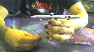 How to put your Put your Iwata Eclipse Airbrush Together [upl. by Gazzo208]