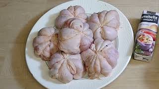 Recette de paupiette de poulet au bœuf une recette incroyable  vous en nachèterez plus jamais [upl. by Anaele424]