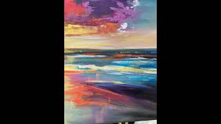 Seascape abstract singulartofficial seeman abstractart artforbeginners [upl. by Denis]