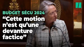 Budget de la Sécurité sociale  la motion de censure de LFI échoue le texte définitivement adopté [upl. by Omero350]