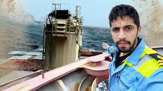 The most TERRIFYING Life At Sea Video Ship in DEADLY STORM [upl. by Dickinson]