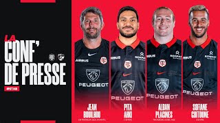 Conférence de presse I Stade Toulousain  Bayonne I J14 de Top 14 I 2324 [upl. by Karr]