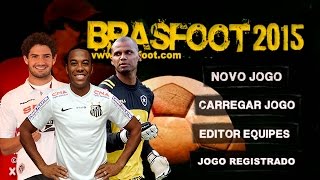 BRASFOOT 2015 GAMEPLAY E ANÁLISE [upl. by Elgar]