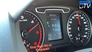 Audi Q3 20TDi STronic  0140 kmh acceleration 1080p FULL HD [upl. by Haimes]