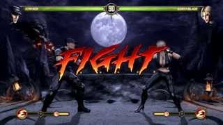 Mortal Kombat Stryker vs Sonya Blade with FATALITY [upl. by Cassidy]