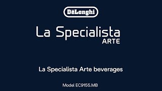 La Specialista Arte  How to make Espresso with the Barista kit and how to customise beverages [upl. by Relyk39]