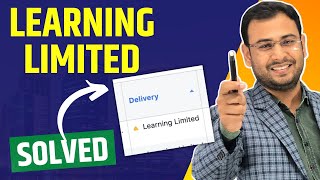 Learning Limited Status in FB ads  Learning Limited Solved  FB Ads Course  88 [upl. by Derzon]