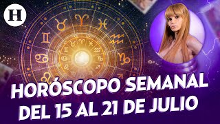 Horóscopos de la semana con Mhoni Vidente del 15 al 21 de julio [upl. by Kampmann]