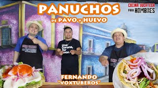 PANUCHOS  COCINA YUCATECA PARA HOMBRES [upl. by Paff605]