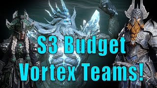 Season 3 Budget Vortex Teams  Dragonheir Silent Gods [upl. by Annadal]