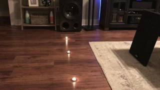 Hsu VTF3 MK5 sub getting low no sound amp pushing some air [upl. by Coulter992]