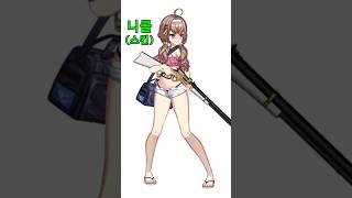 니콜 VS 모드레드 비교  Nicole VS Mordred Comparison 카운터사이드 [upl. by Yvad]