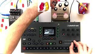 ELEKTRON OCTATRACK ¥ STRYMON DECO ¥ BOSS RV5idm ambient glitch electronica [upl. by Born523]