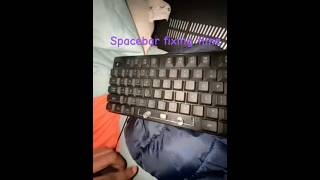 Spacebar Was Broken  Fixed It  Spring Broke Mid Vid [upl. by Grace]