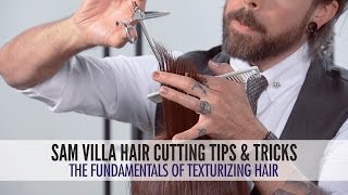 Learn the Fundamentals of Texturizing Hair [upl. by Yovonnda865]