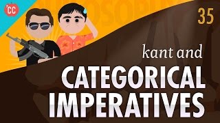 Kant amp Categorical Imperatives Crash Course Philosophy 35 [upl. by Androw173]