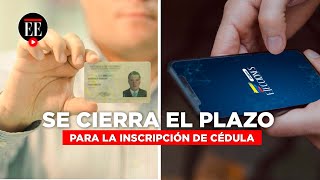 ¿Cómo inscribir su cédula de forma virtual para votar  El Espectador [upl. by Assener]