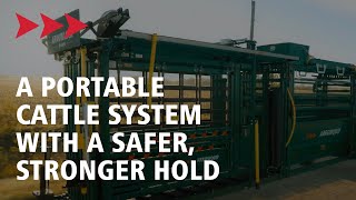 Arrowlock Portable Cattle Handling Systems  Chute Alleys amp Tub  Arrowquip [upl. by Hwu]