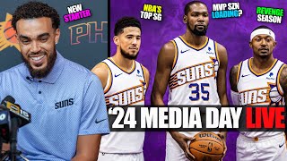 Suns Media Day Watch Party  Live Reaction [upl. by Caras]