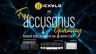 FREE ACCUSONUS GIVEAWAY  BLACK FRIDAY SALE [upl. by Josefina]