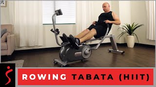 Rowing Tabata HIIT Workout Instruction [upl. by Nicolella]