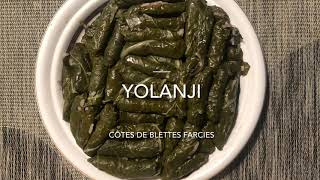 Feuilles de blettes farcies végétariennes YALANJI [upl. by Hailahk]