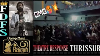 KERALA georgettans ragam theatre thrissur  KGF 2 FDFS RESPONSE 🥵🔥 [upl. by Tesler]