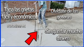 💧Como Tapar Grietas PARA SIEMPRE🏠 FACIL Y BARATO [upl. by Akim]