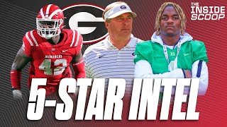 Georgia Bulldogs Top 5 Most Wanted Recruits  UGA Expert Info on Dawgs 2024 Recruiting Class [upl. by Eyram]