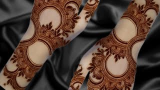 Attractive Back Hand Simple Arabic Mehndi Designs For Begginer ll New Easy Arabic Mehndi Designs [upl. by Corotto]