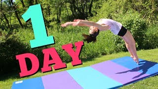 How to get your Back Handspring in ONE Day [upl. by Babs]