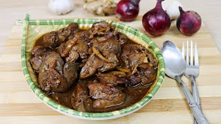 Adobong Atay ng Manok  Chicken Liver Adobo [upl. by Midis]