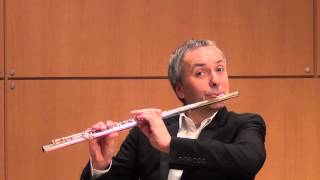 Poulenc Flute sonata 1° mvt [upl. by Quinta]