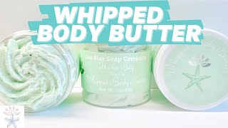 Whipped Body Butter Cold Process Shea Butter Base [upl. by Yenroc]