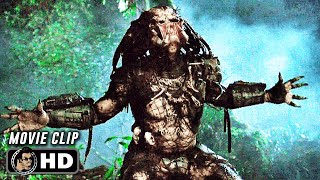 Predator 1987 Billy Something out there waiting for us Scene Movie Clip 4K UHD HDR John McTiernan [upl. by Einnad]