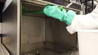 Daily Dishwasher Cleaning – Undercounter amp Hood Machines [upl. by Leummas]