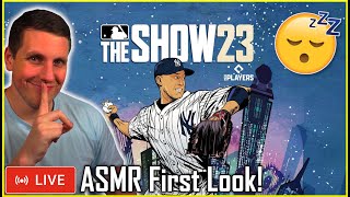 ASMR Gaming MLB The Show 23 First Look Diamond Dynasty [upl. by Enovad913]