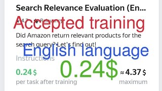 Search Relevance Evaluation English 024 Accepted training subscribe tolokaanswer [upl. by Vowel]