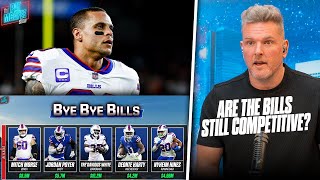 The Bills Clear House To Save Cap Space Are They Still A Championship Team  Pat McAfee Reacts [upl. by Arst642]