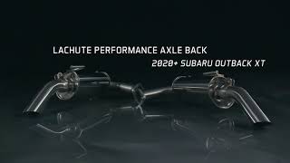 Lachute Performance Axle Back  2020 Subaru Outback XT [upl. by Althee]