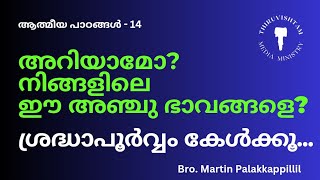 മാനുഷികതയിലെ ദൈവഭാവം ആത്മീയ പാഠങ്ങൾ  14 Bro Martin Palakkappillil [upl. by Vaughan]