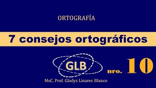 consejo ortográfico nro10 [upl. by Htebasyle]