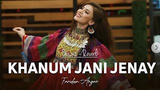 Khanum Jani Jenay  Faridoon Angar Pashto Song Slowed Reverbed [upl. by Almeta]